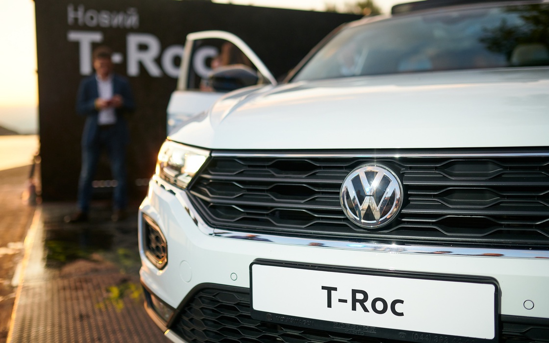 A u ready to T-Roc? Volkswagen T-Roc офіційно в Україні!
